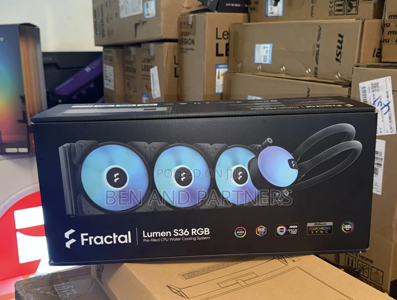 Fractal Design Lumen S36 RGB - CPU Liquid Cooling System