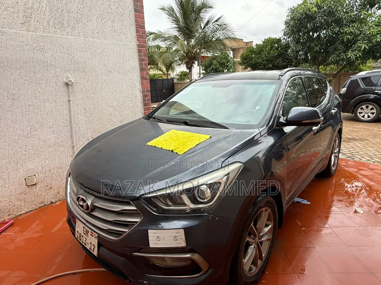 Hyundai Santa Fe 2017 White