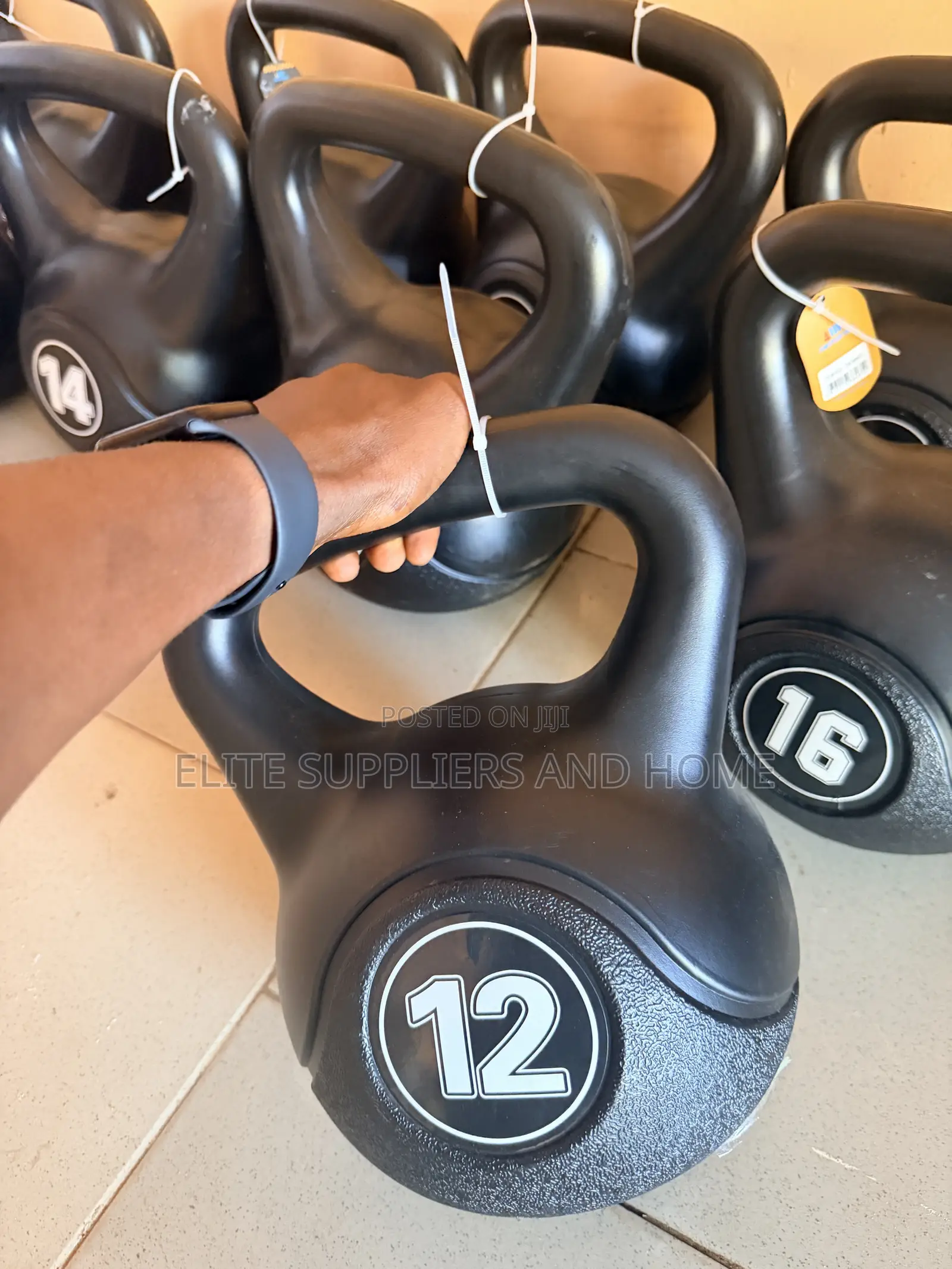 Kettle Bel 12kg Pair (24kg)
