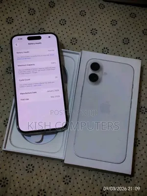 New Apple iPhone 16 512 GB Silver