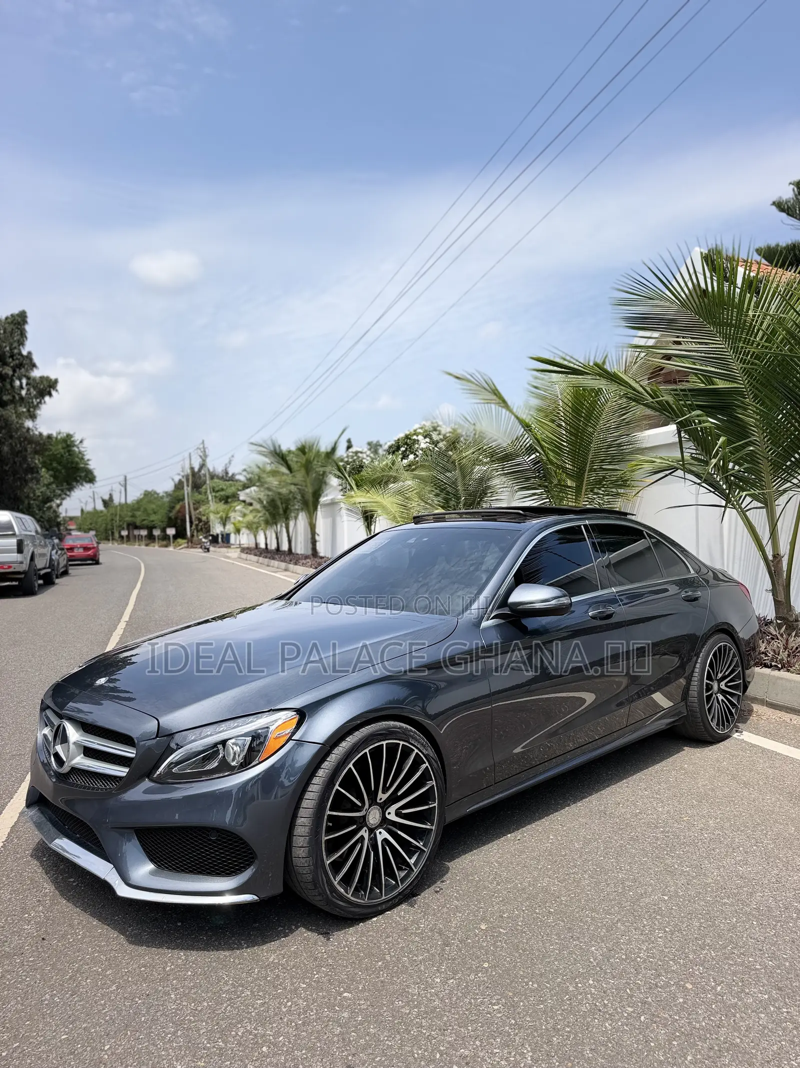 Mercedes-Benz C300 Sport 4Matic Sedan AWD (2.0L 4cyll 7A) 2016 Gray