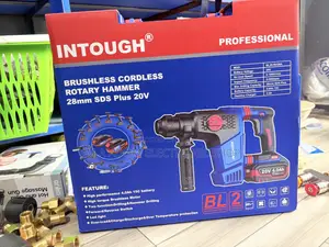 Intough Brushless Cordless Rotary Hammer 28mm SDS Plus 20v