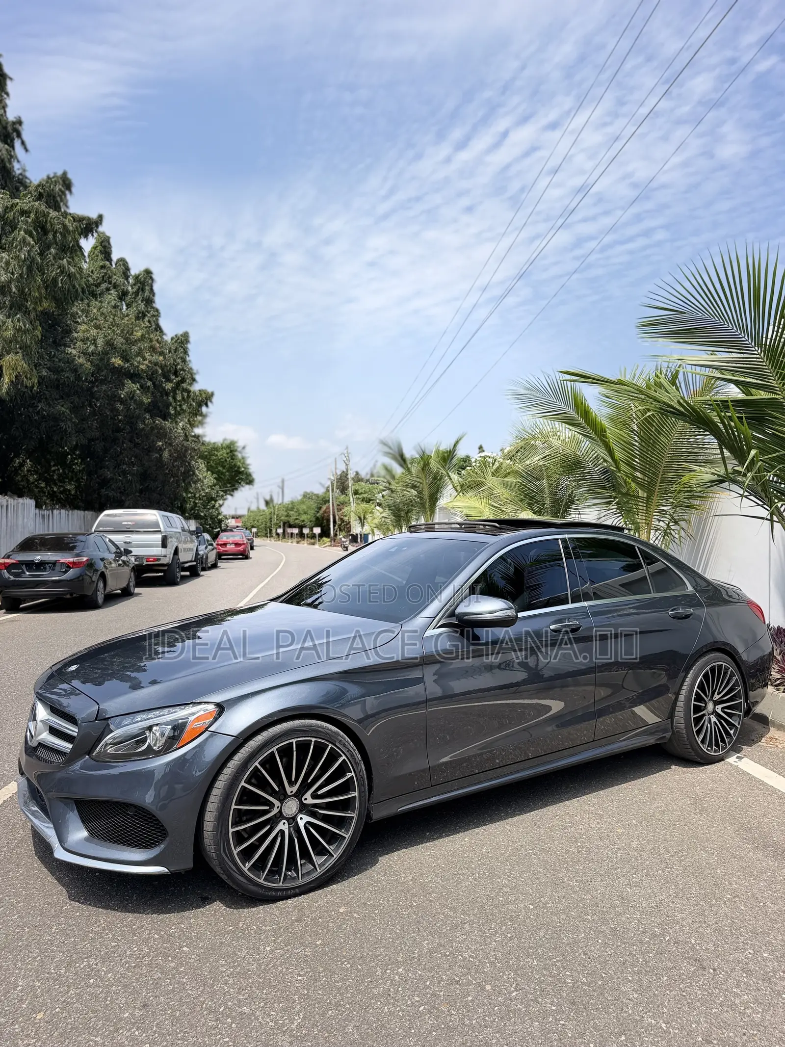 Mercedes-Benz C300 Sport 4Matic Sedan AWD (2.0L 4cyll 7A) 2016 Gray
