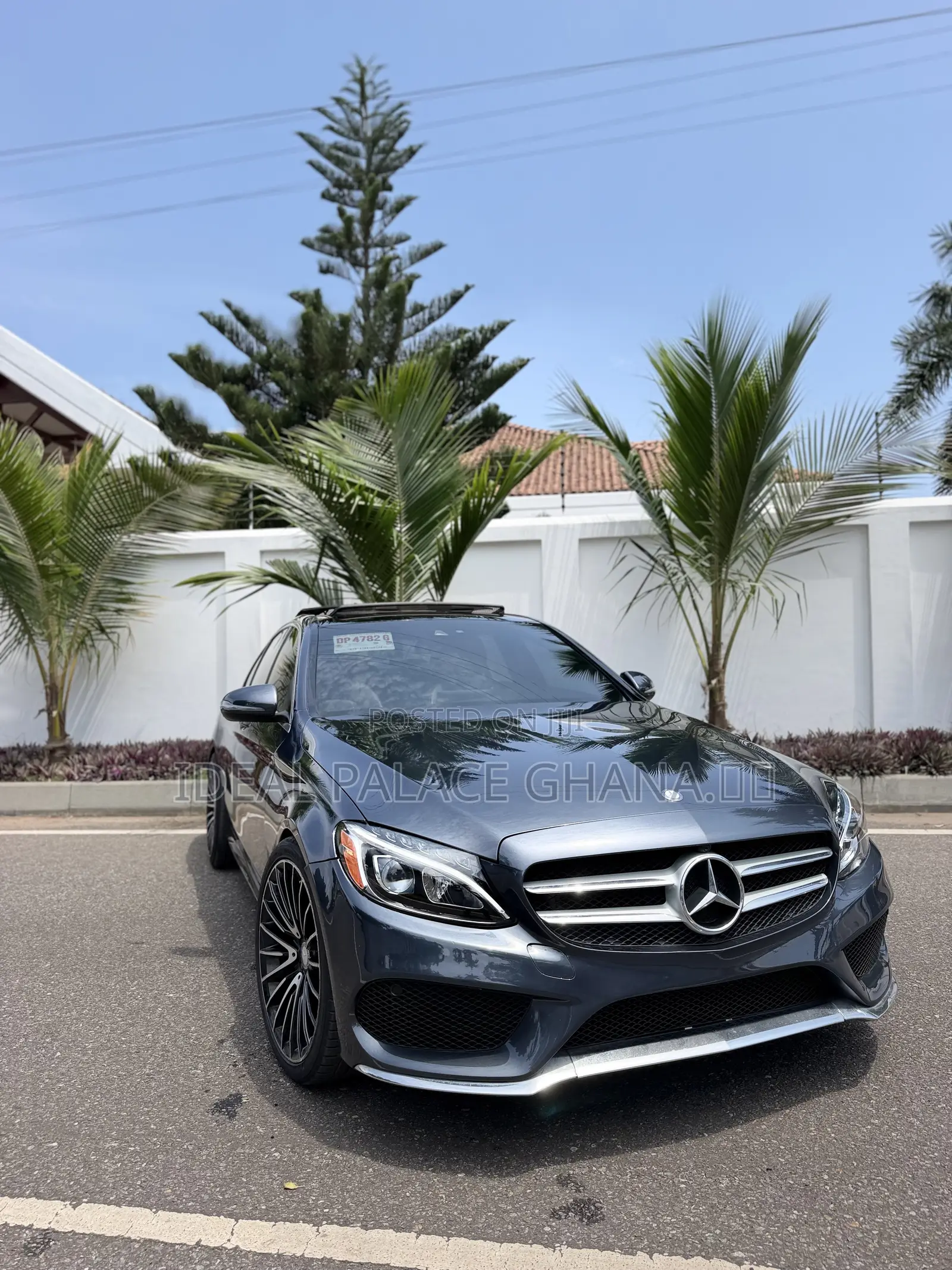 Mercedes-Benz C300 Sport 4Matic Sedan AWD (2.0L 4cyll 7A) 2016 Gray