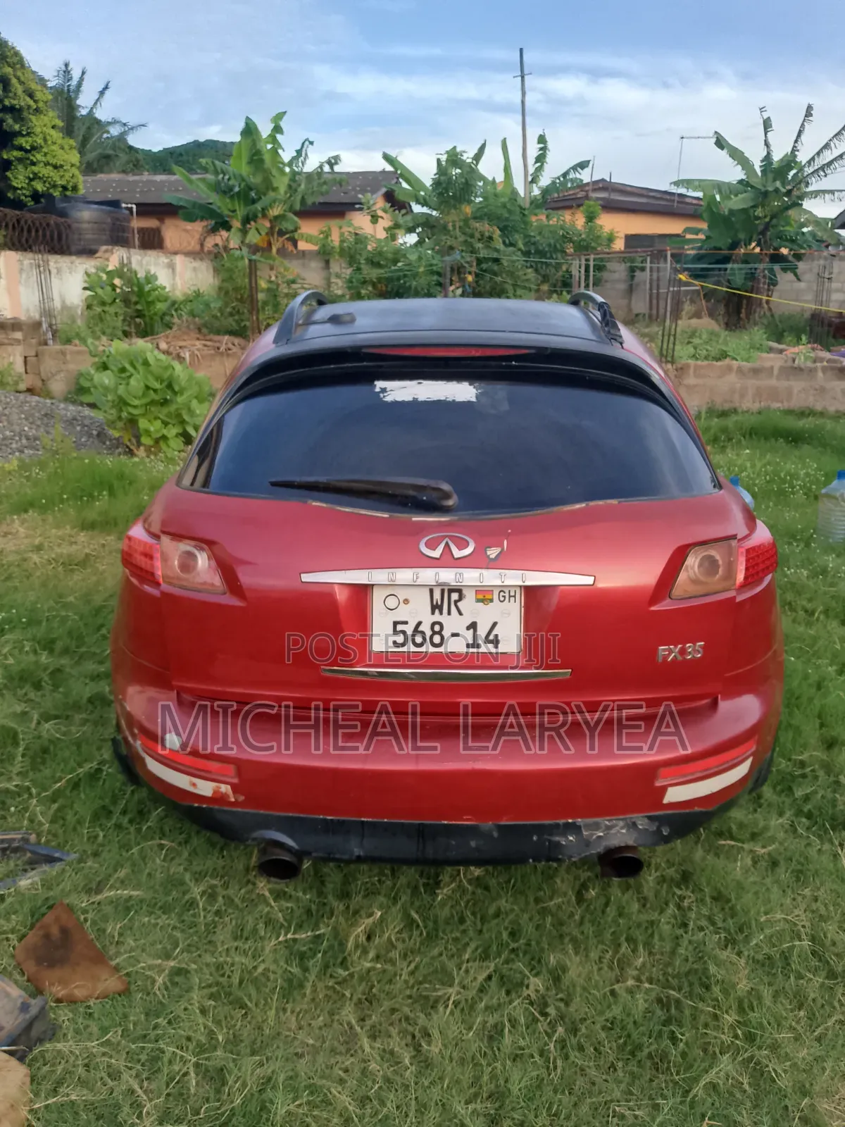 Infiniti FX35 2005 Red