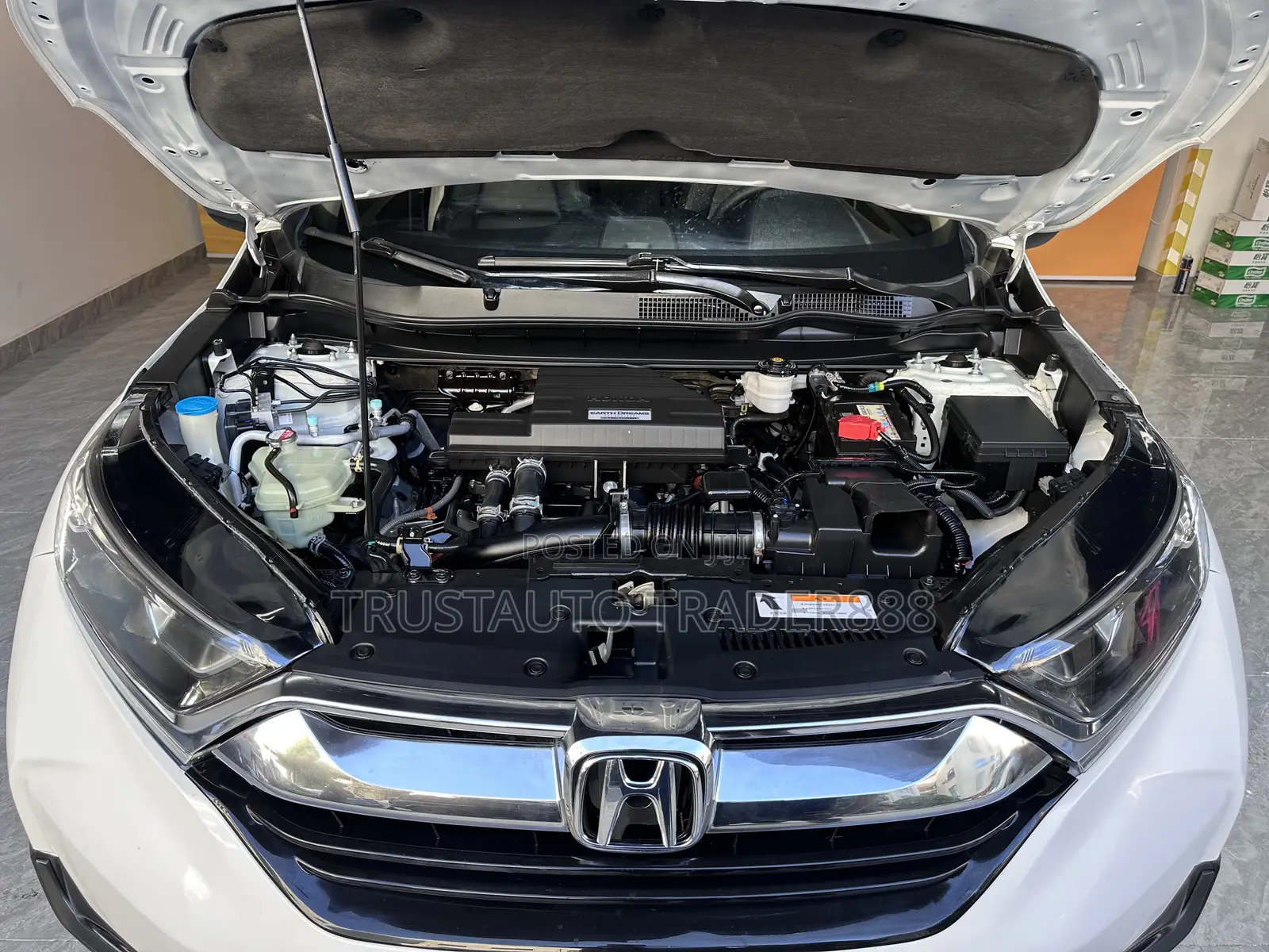 Honda CR-V EX FWD 2019 White