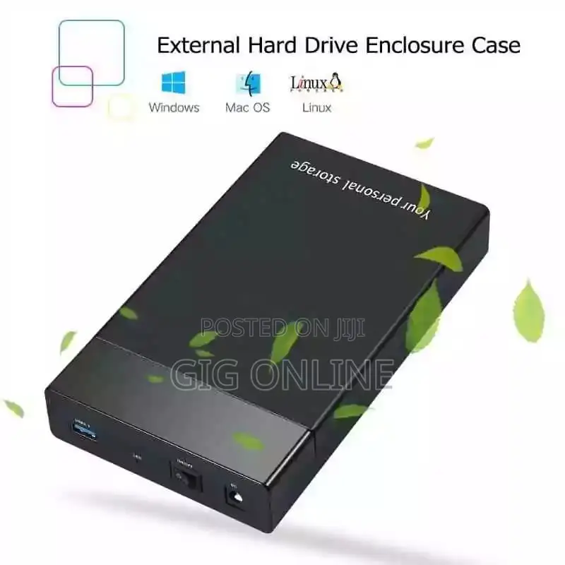 3.5" HDD External Case – Hard Drive Enclosure