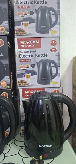 Morgan Stainless Steel Cordless Kettle