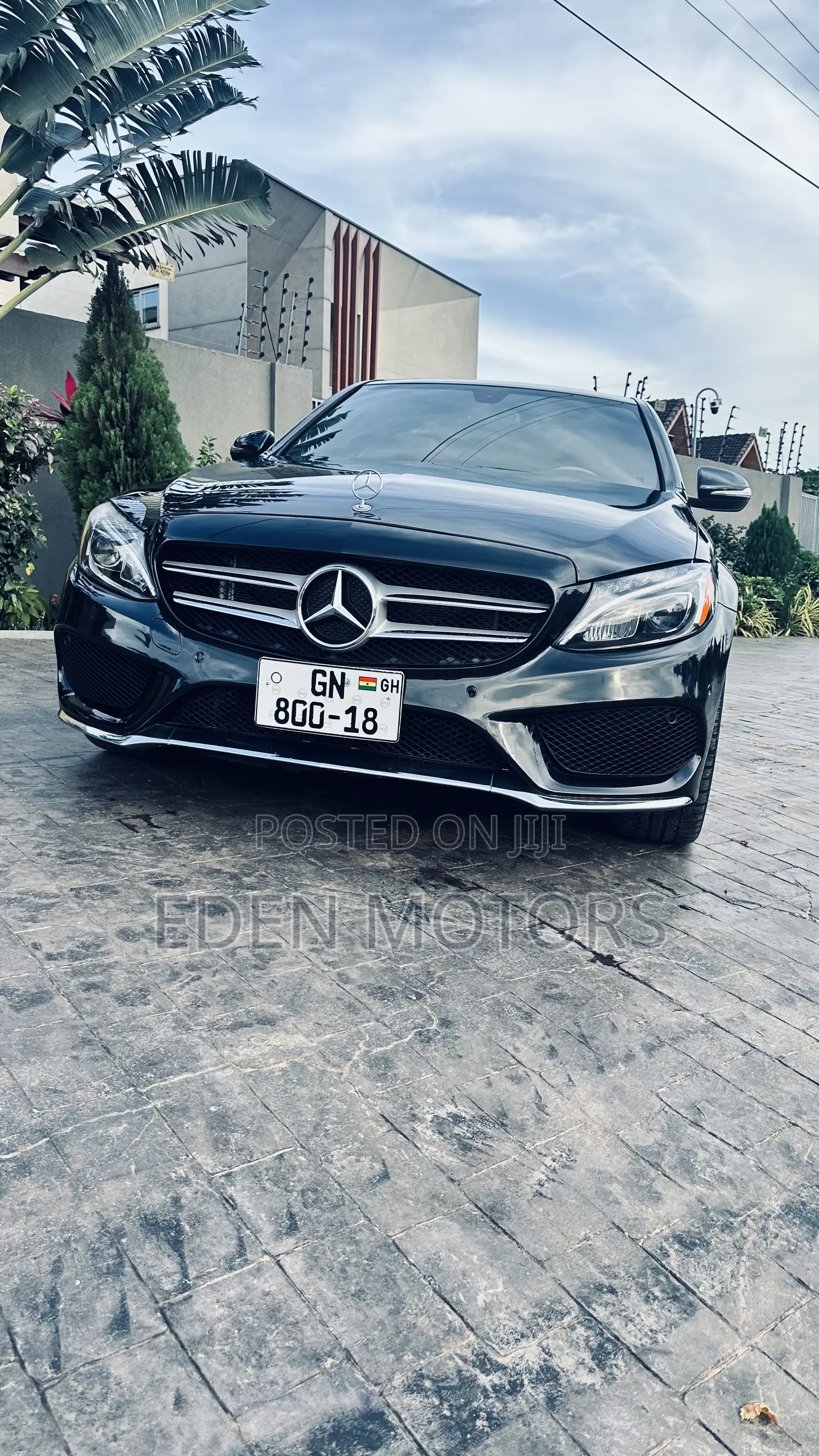 Mercedes-Benz C300 Sport 4Matic Sedan AWD (2.0L 4cyll 7A) 2016 Black