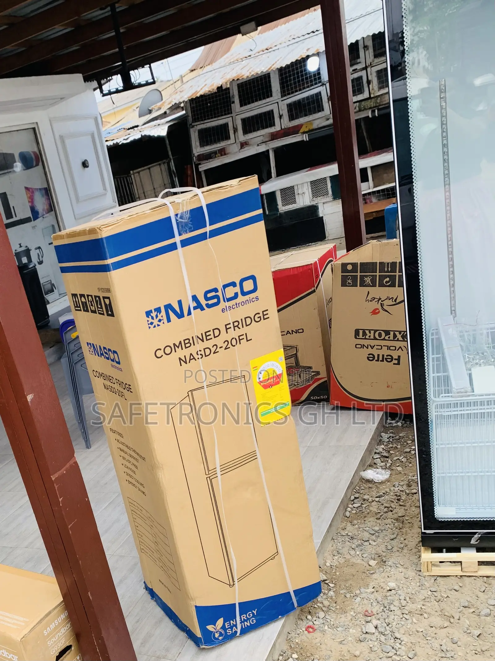 Efficient Nasco 158Ltrs Bottom Freezer Fridge [NASD2-20FL]