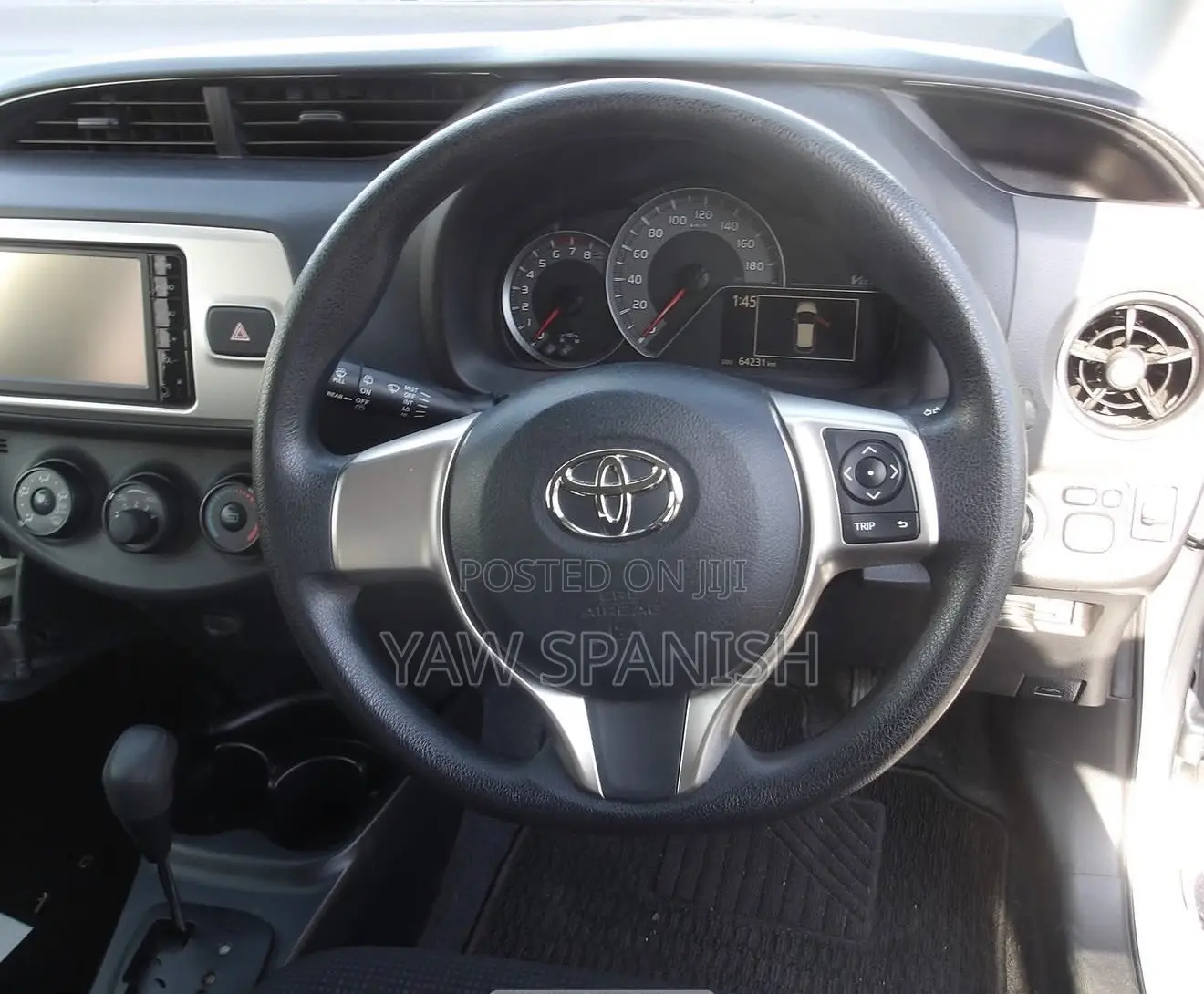 Toyota Vitz 2015 Blue