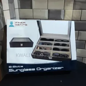 Finer Gents 8-Slot Sunglasses Organizer