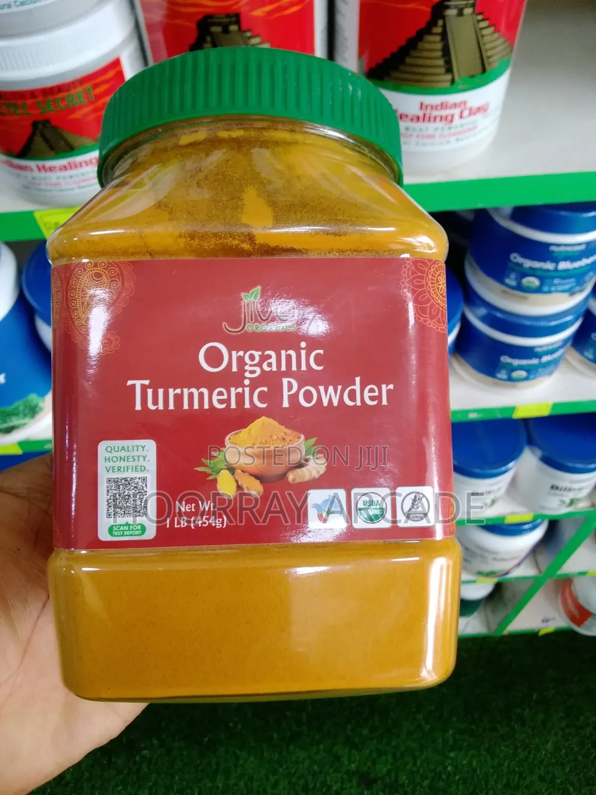 Jiva Organics Organic Turmeric Powder 454g