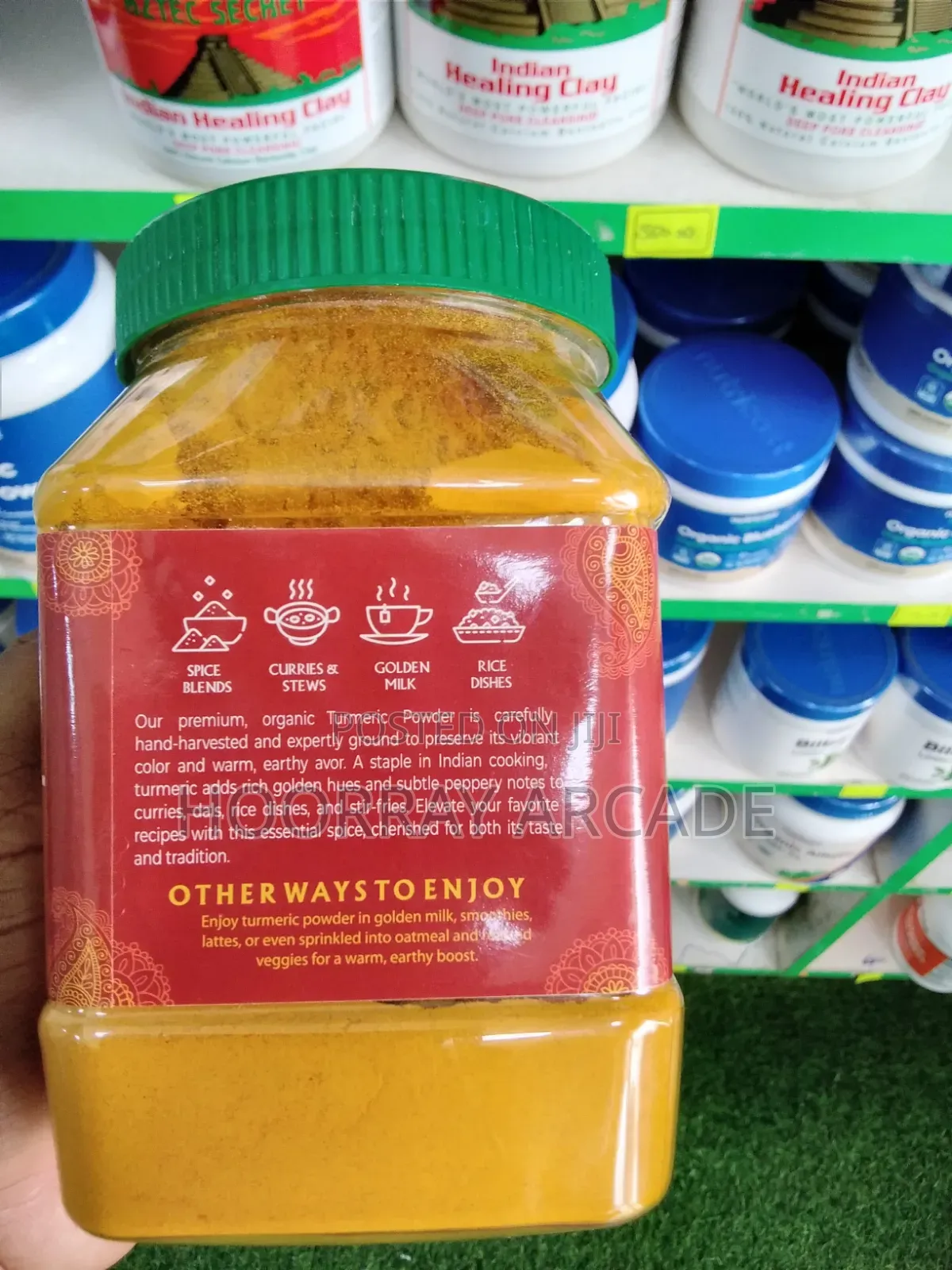 Jiva Organics Organic Turmeric Powder 454g