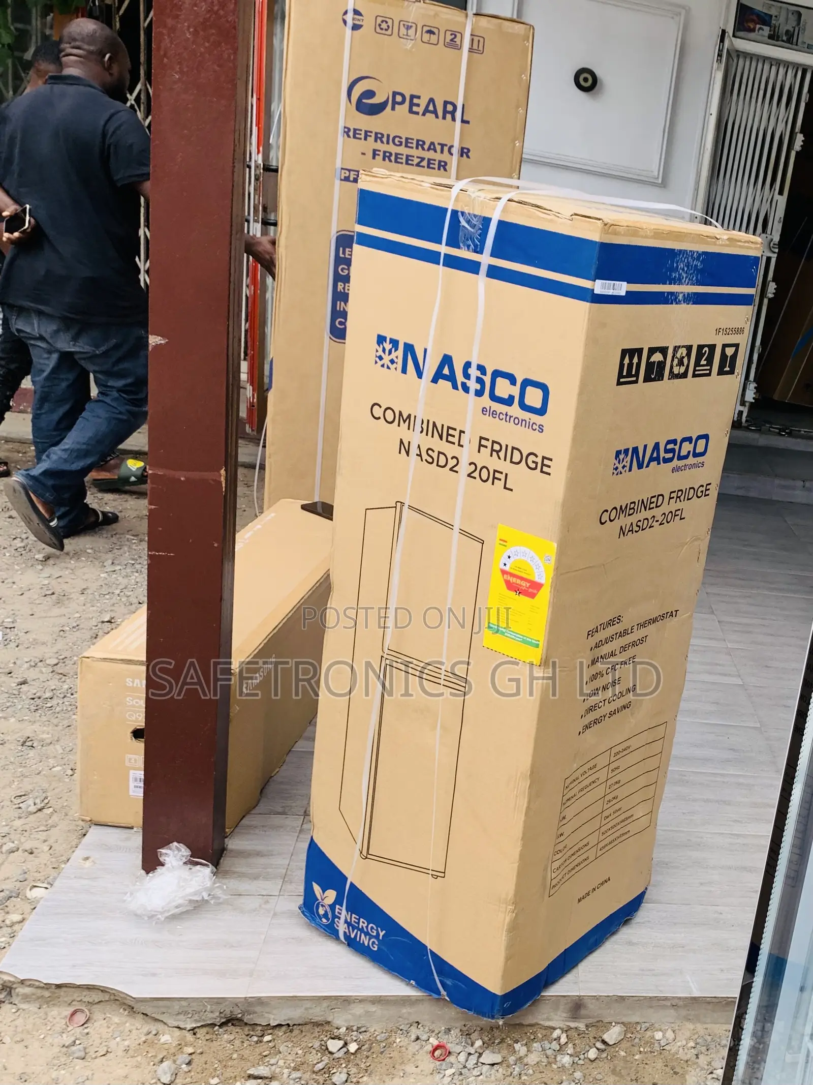 Kindly Shop Nasco 158Ltrs Bottom Freezer Fridge [NASD2-20FL]