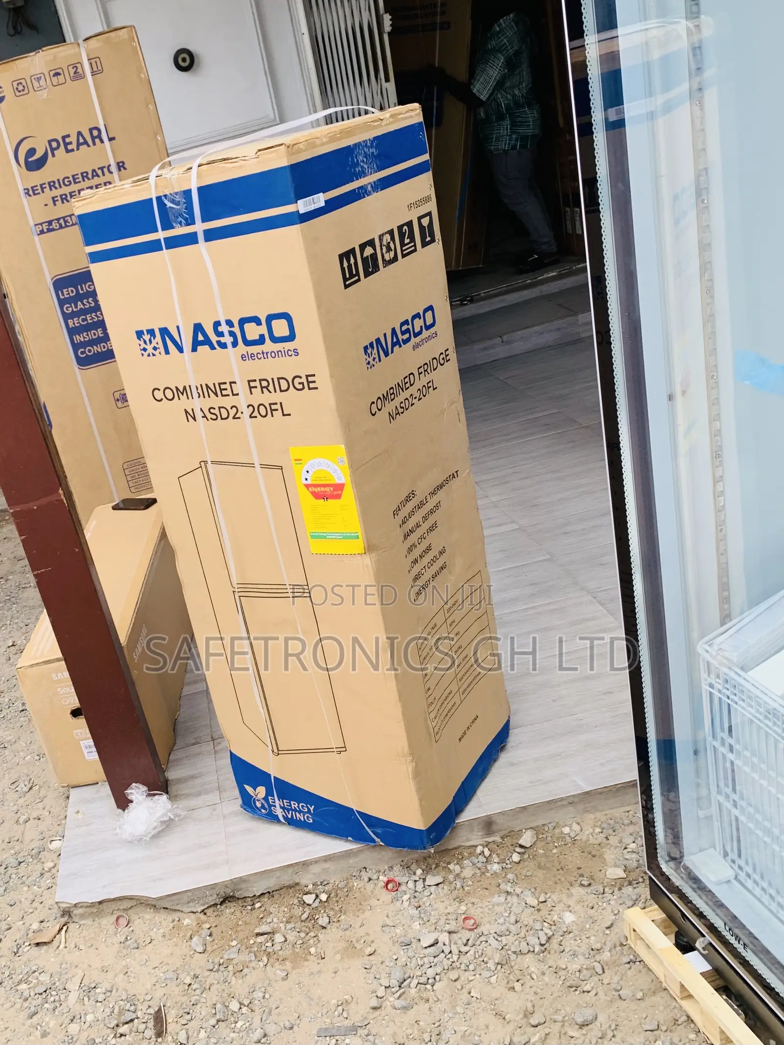 Kindly Shop Nasco 158Ltrs Bottom Freezer Fridge [NASD2-20FL]