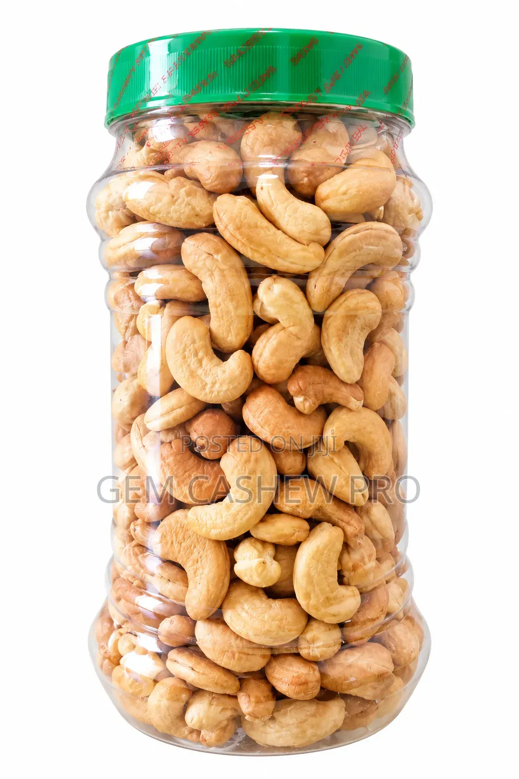 500g GEM Cashew Roasted Whole Nuts (Salted, Lightly Salted, Unsalted)