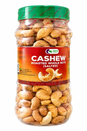 500g GEM Cashew Roasted Whole Nuts (Salted, Lightly Salted, Unsalted)