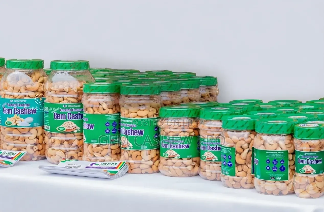 500g GEM Cashew Roasted Whole Nuts (Salted, Lightly Salted, Unsalted)