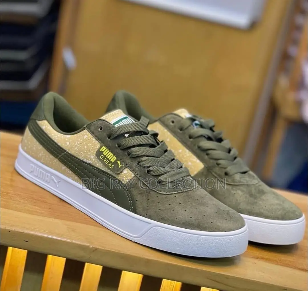 Puma G Vilas Amry Green Color