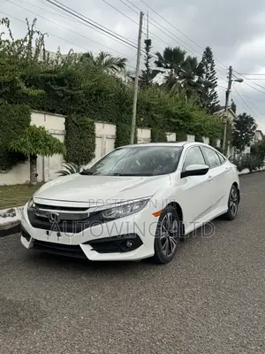 Honda Civic EX-L Sedan 2018 White