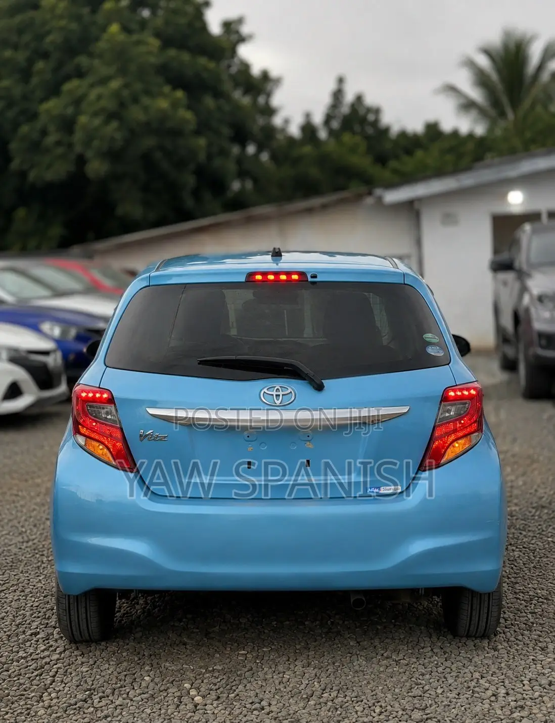 Toyota Vitz 2015 Blue