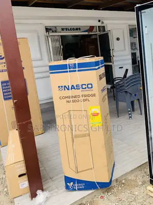 Exclusive Sleek Nasco 158Ltrs Bottom Freezer Fridge [NASD2-20FL]