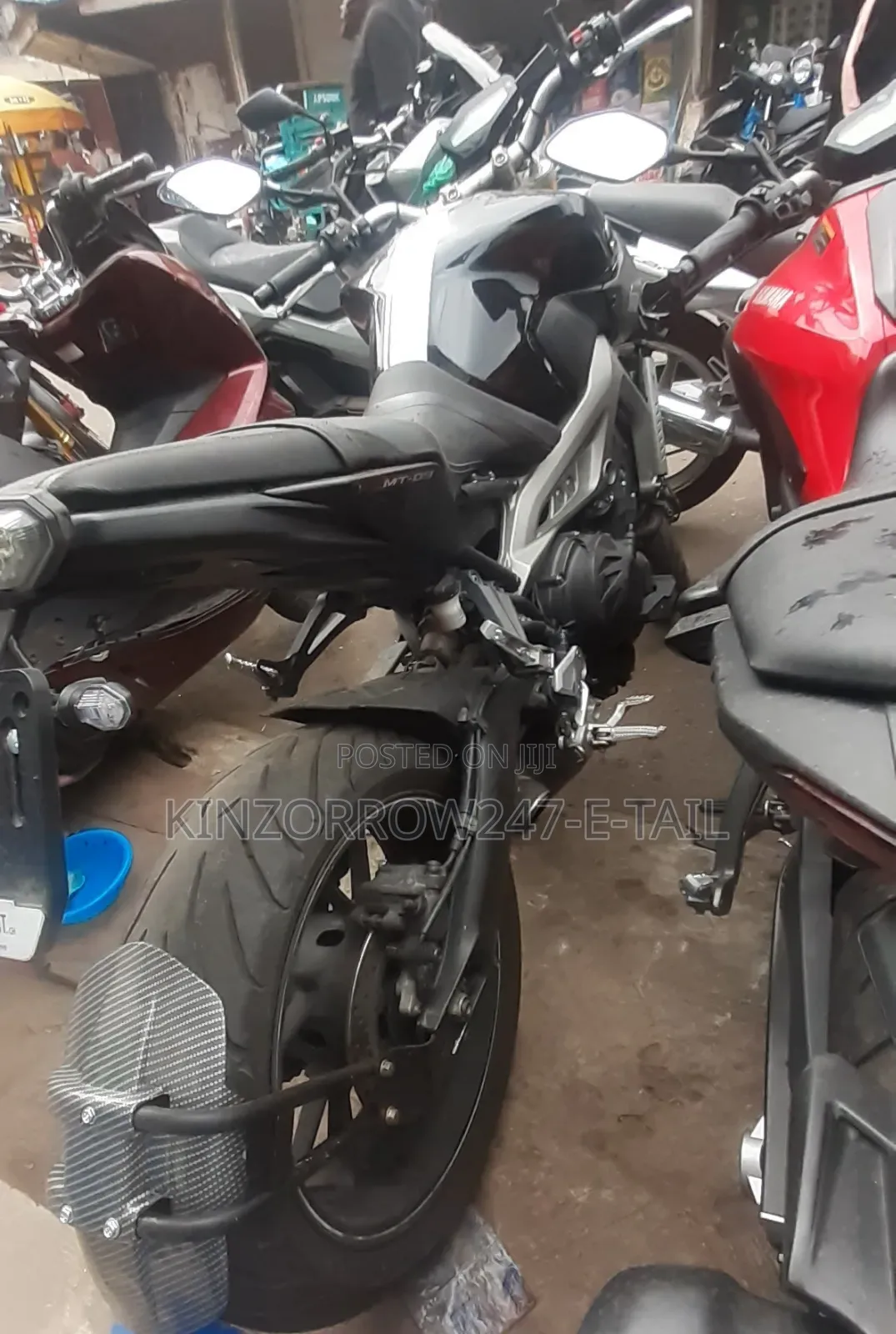 Yamaha MT-07 2018 Black