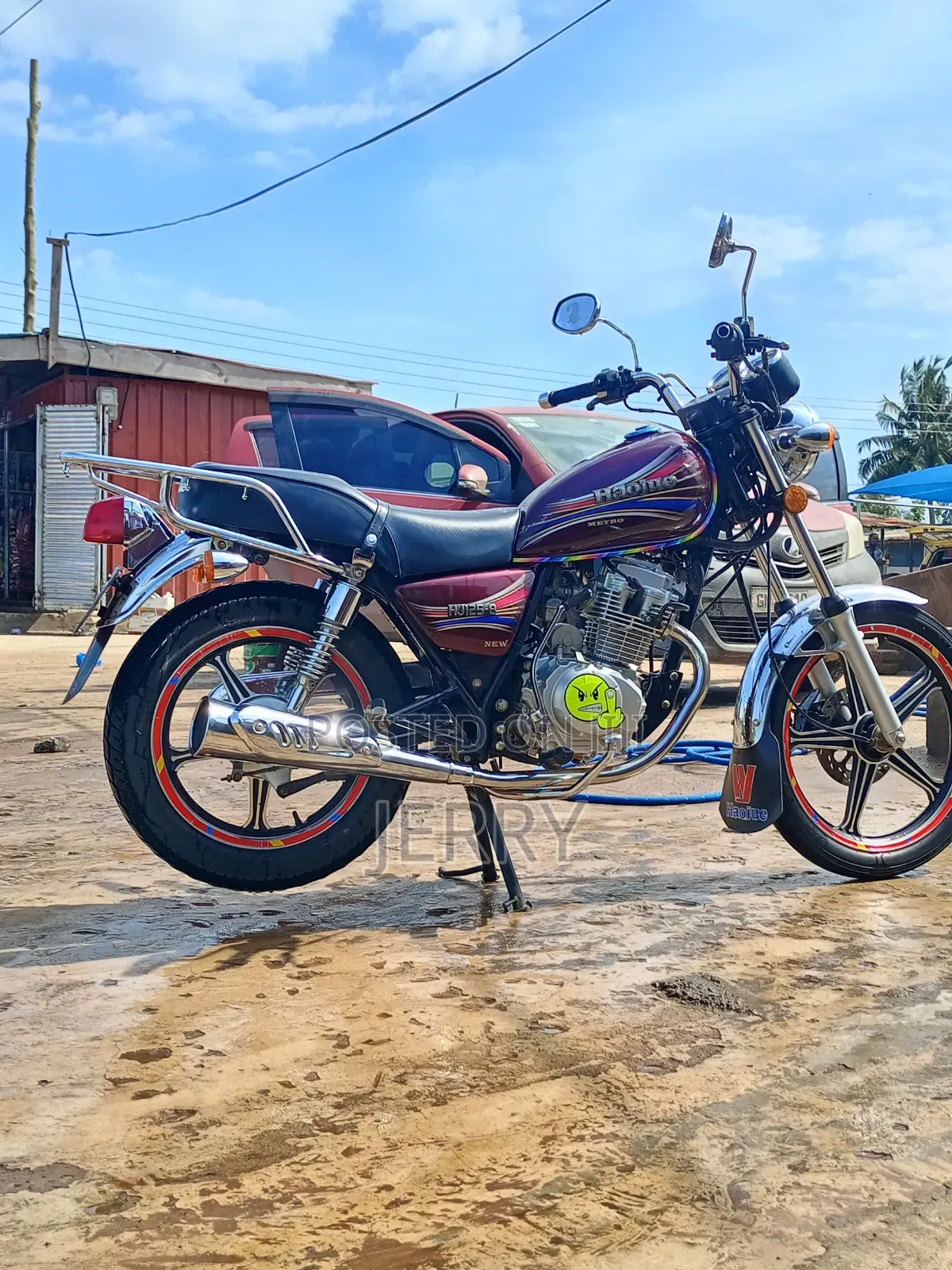 Haojue HJ125-8K 2025 Red