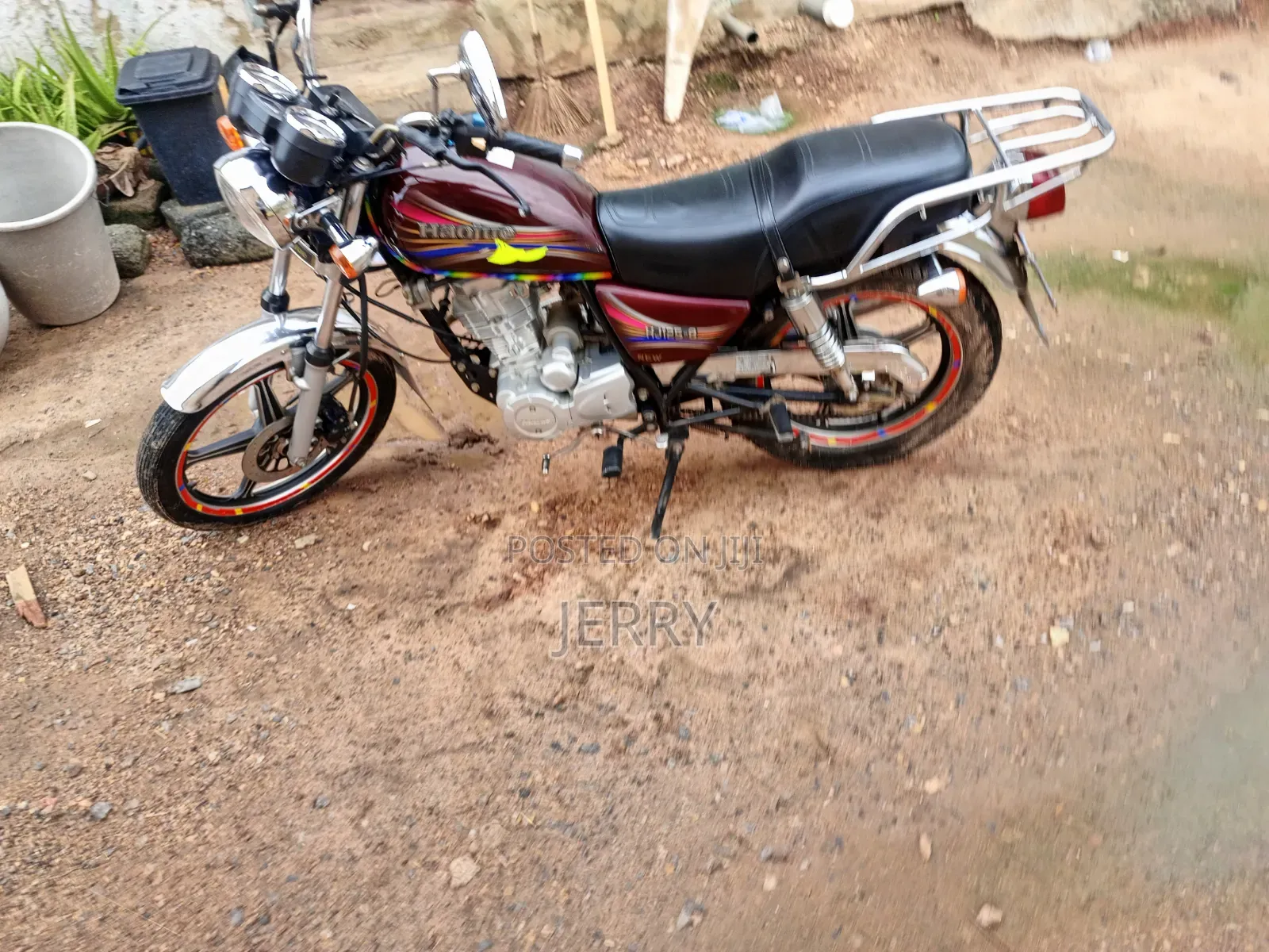 Haojue HJ125-8K 2025 Red