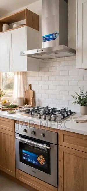 3 Set Extractor Gas Hob and Electric Oven Stainless 60cm