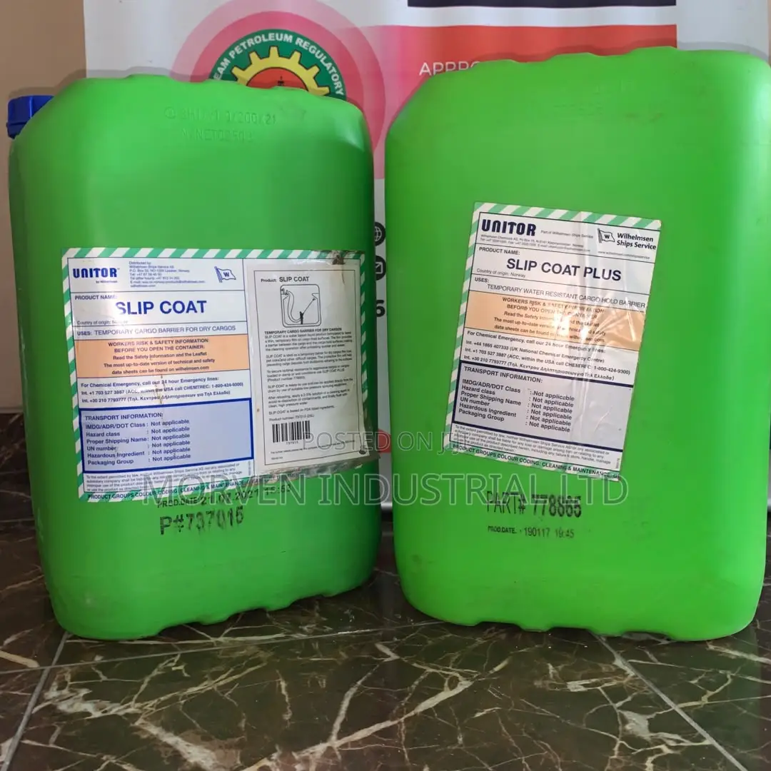 Unitor Slip Coat 25 LTR – Cargo Hold Protective Coating