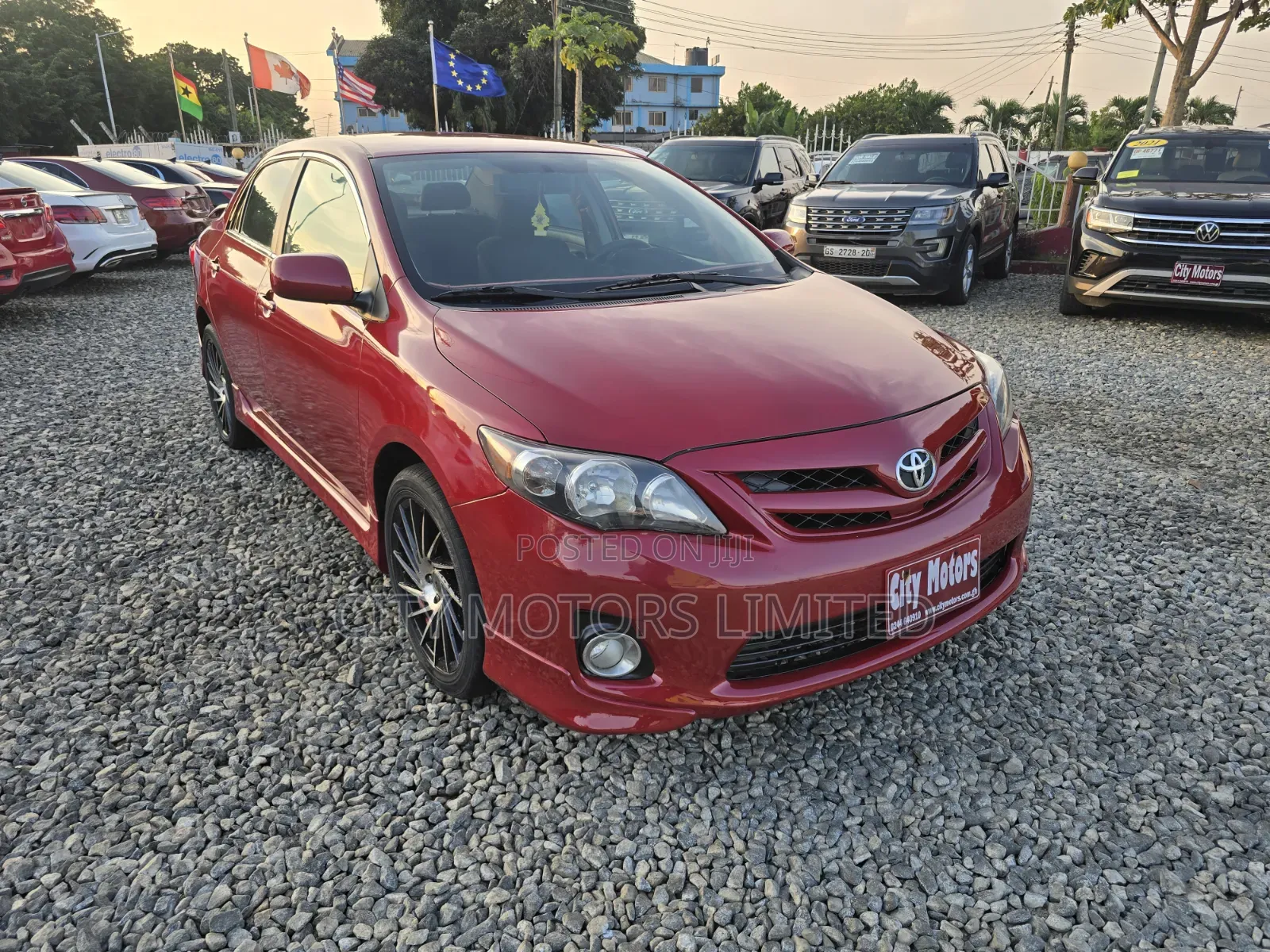 Toyota Corolla S 5-Speed 2013 Burgundy