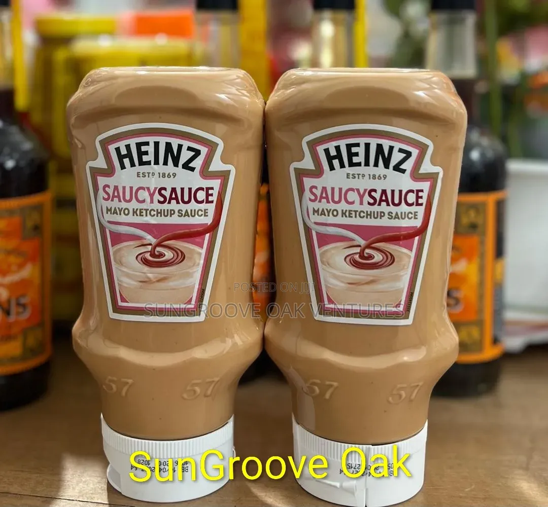 Heinz SaucySauce Mayo Ketchup 415ml
