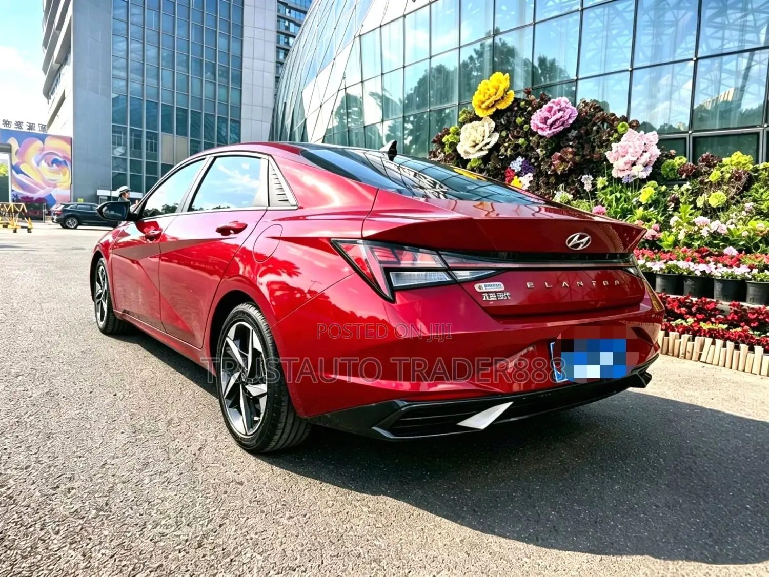 Hyundai Elantra 2021 Red