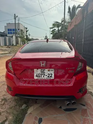 Honda Civic EX-L 4dr Sedan (1.5L 4cyl) 2017 Red