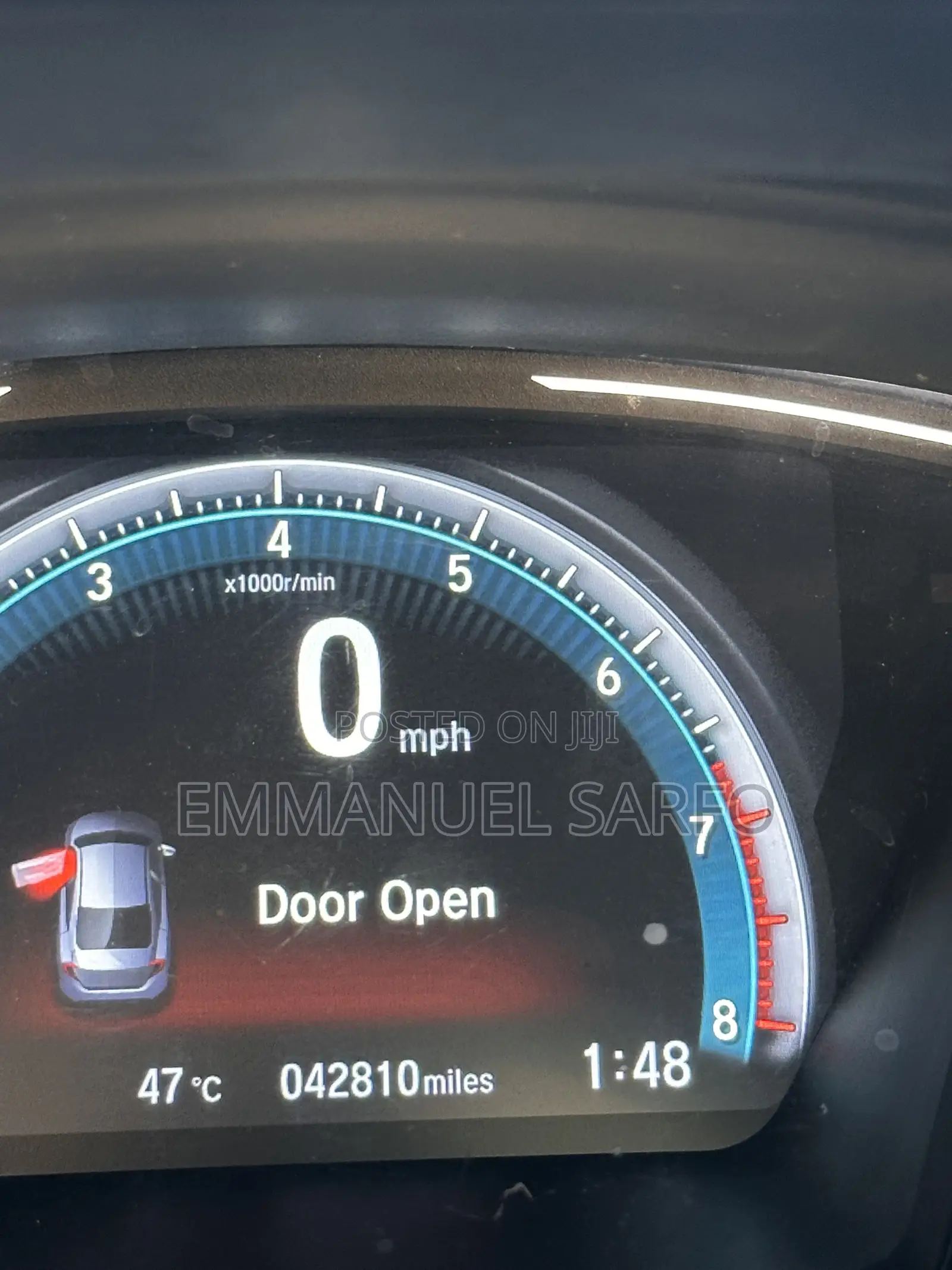 Honda Civic LX 4dr Sedan (2.0L 4cyl) 2017 Gray