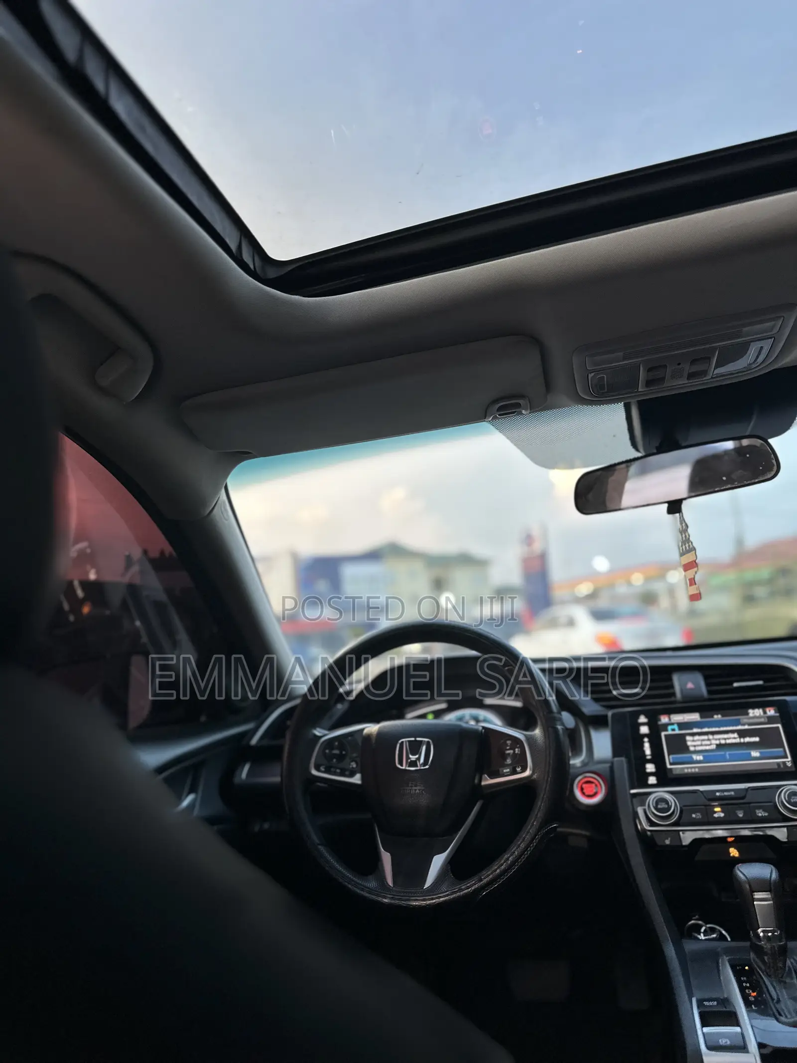 Honda Civic LX 4dr Sedan (2.0L 4cyl) 2017 Gray