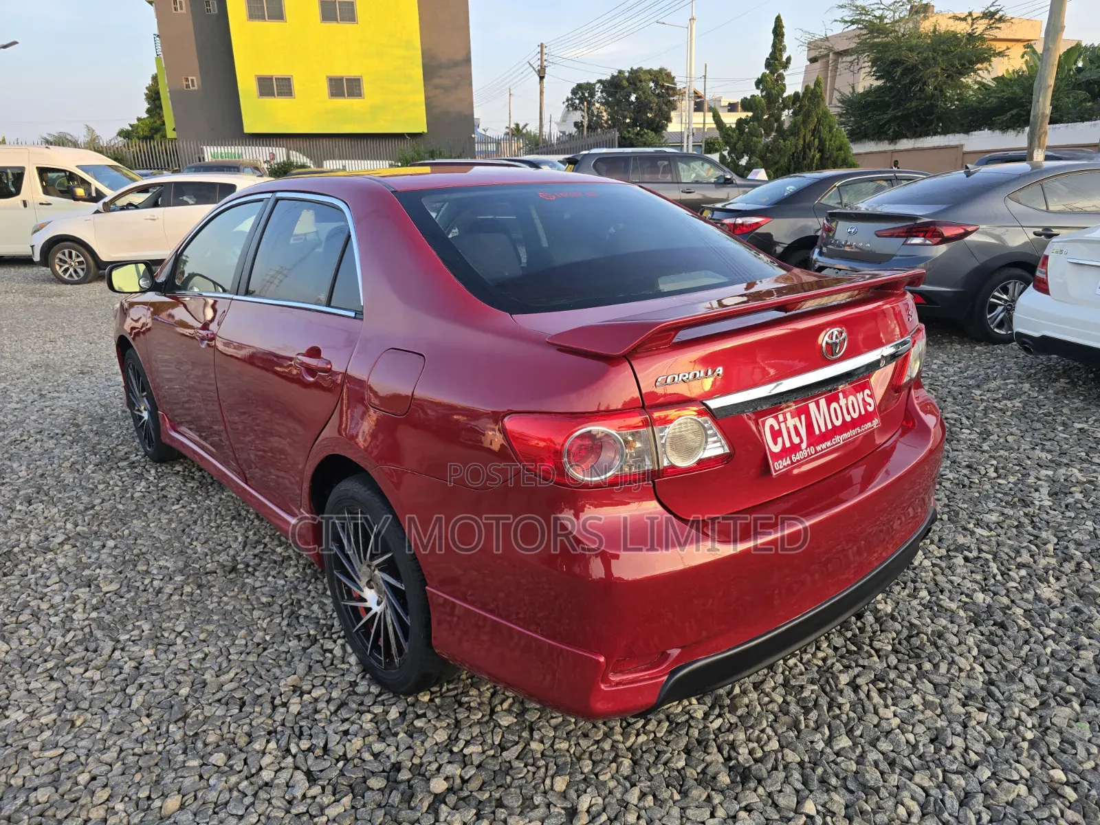 Toyota Corolla S 5-Speed 2013 Burgundy