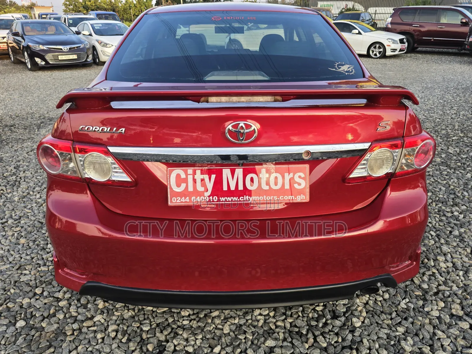 Toyota Corolla S 5-Speed 2013 Burgundy