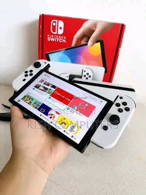Nintendo Oled With 11 Games