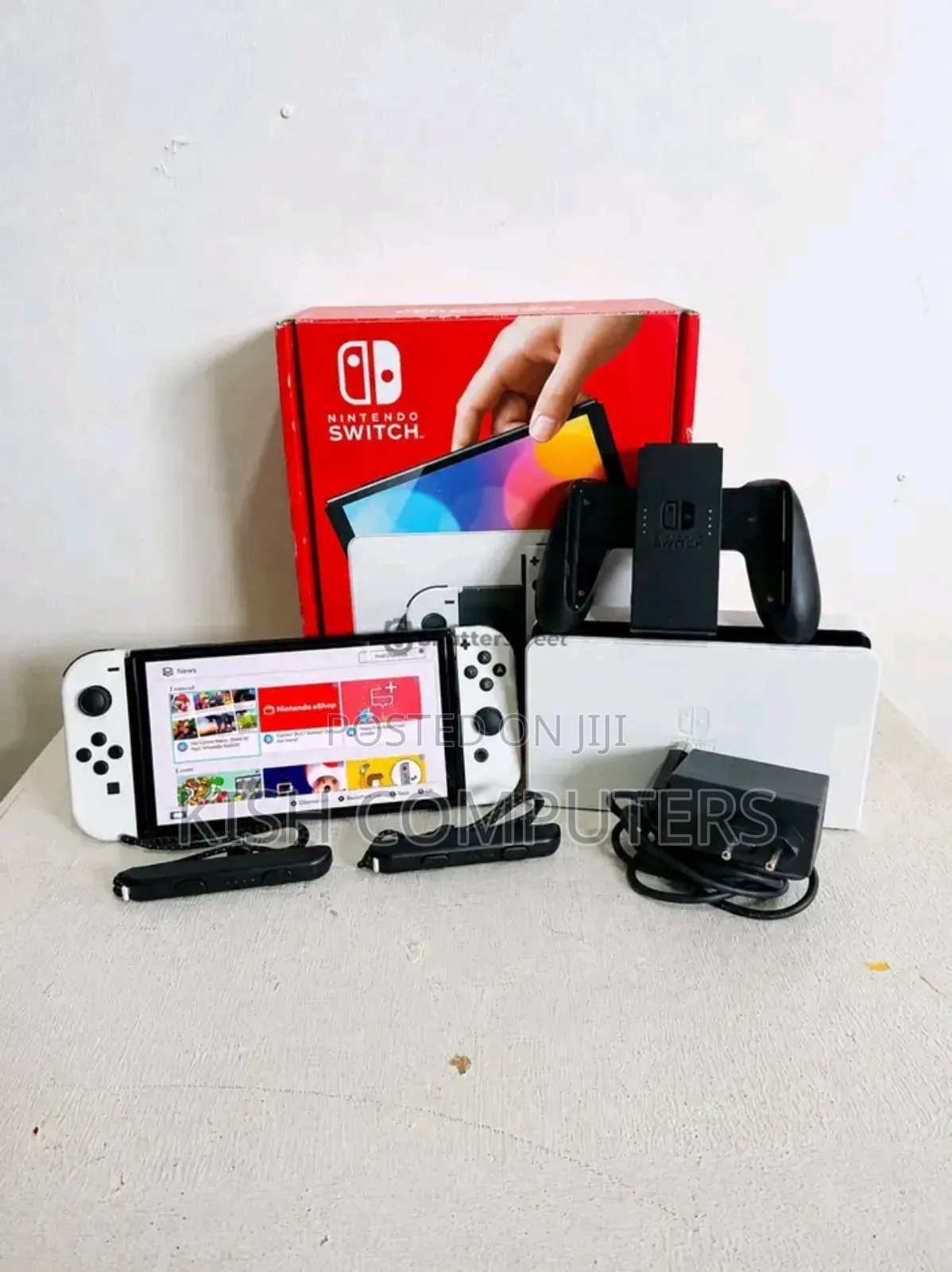 Nintendo Oled With 11 Games
