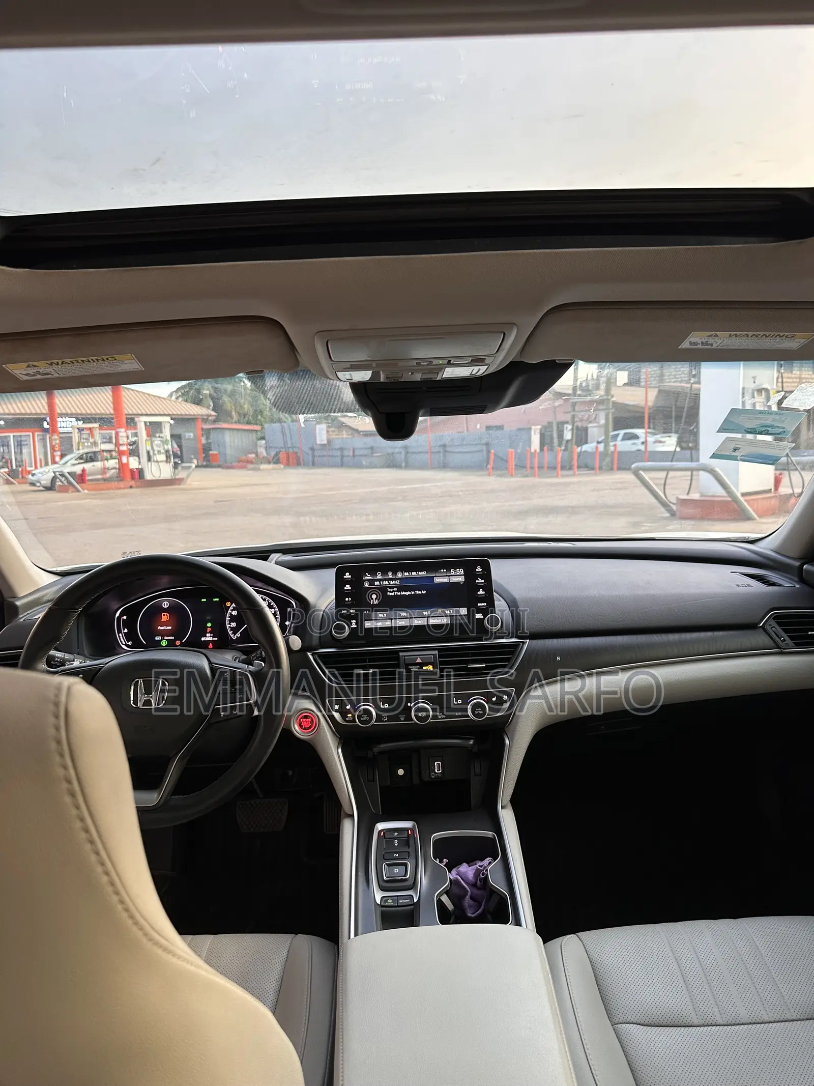 Honda Accord Touring 2.0T 2020 White