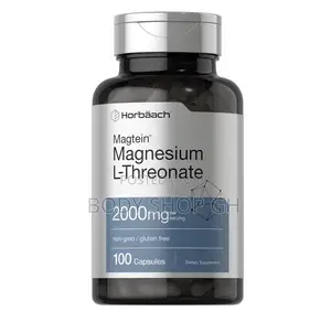 Magtein Magnesium L-Threonate | 2000mg Supplement | 100 Capsules