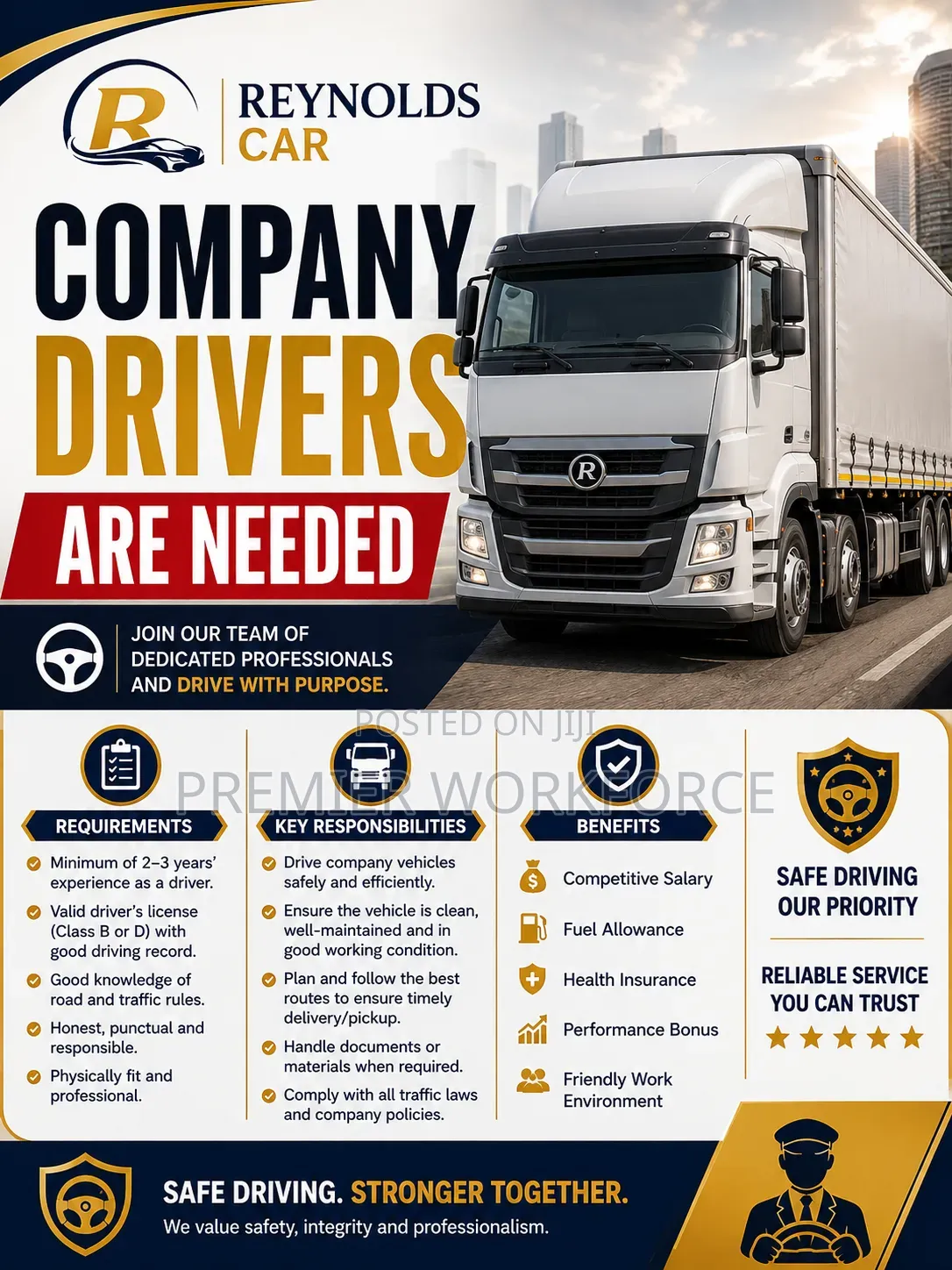 Company Drivers Are Needed Urgently