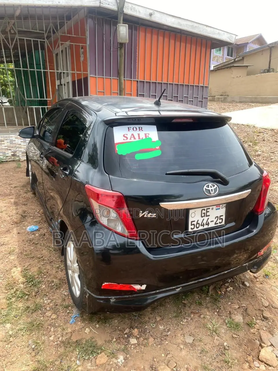 Toyota Vitz 2014 Black