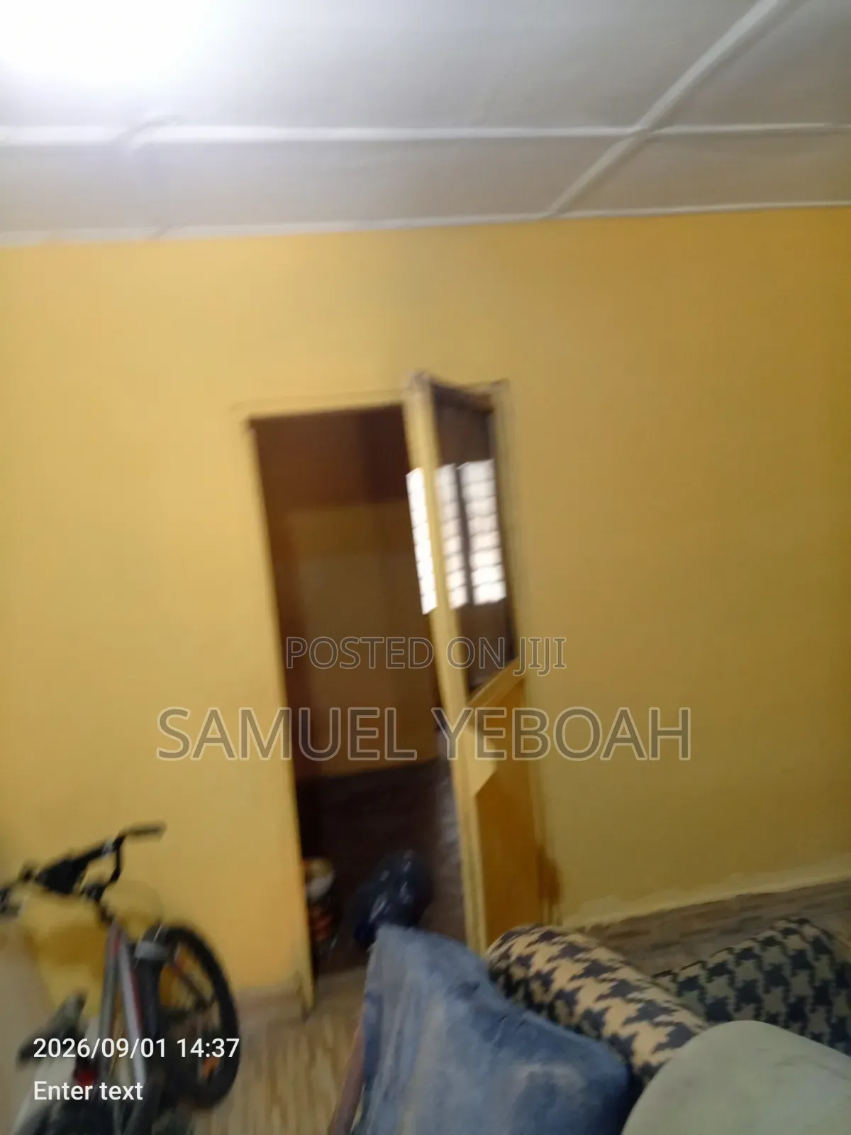 1bdrm Room & Parlour in Zero for rent
