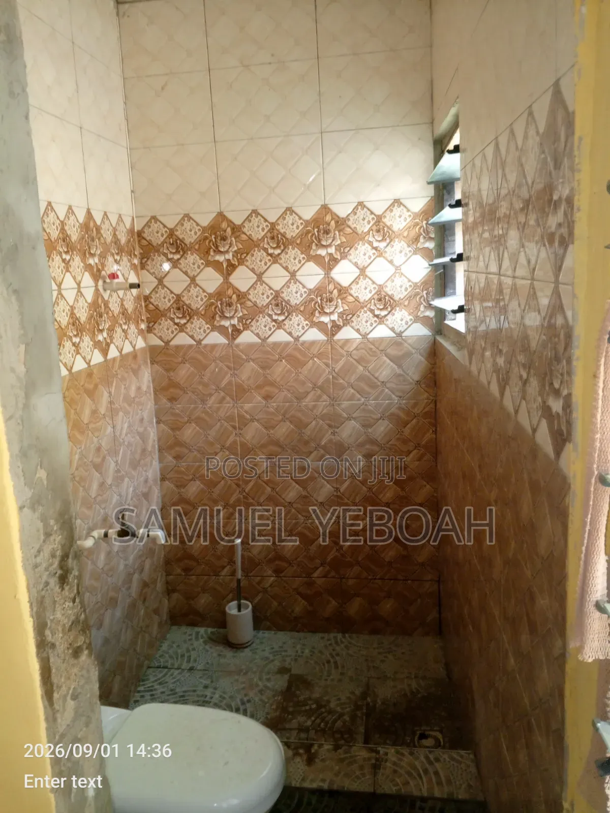 1bdrm Room & Parlour in Zero for rent