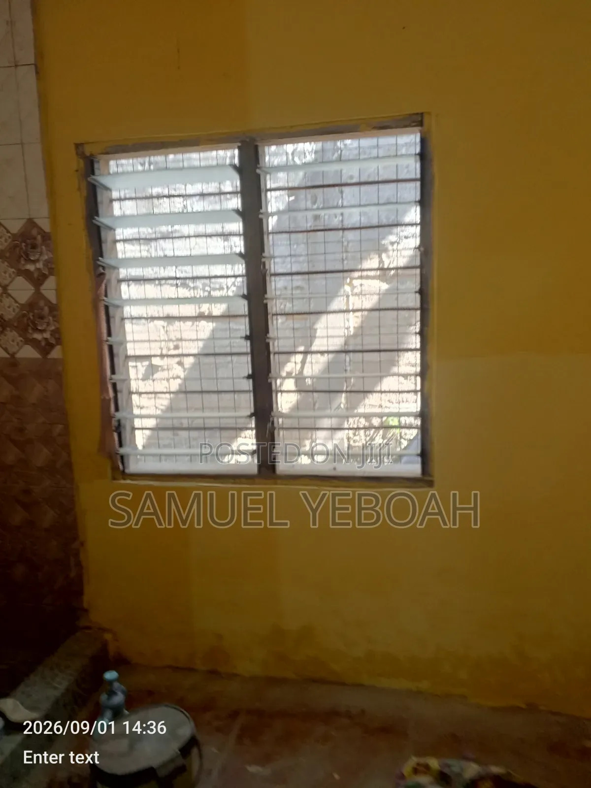 1bdrm Room & Parlour in Zero for rent