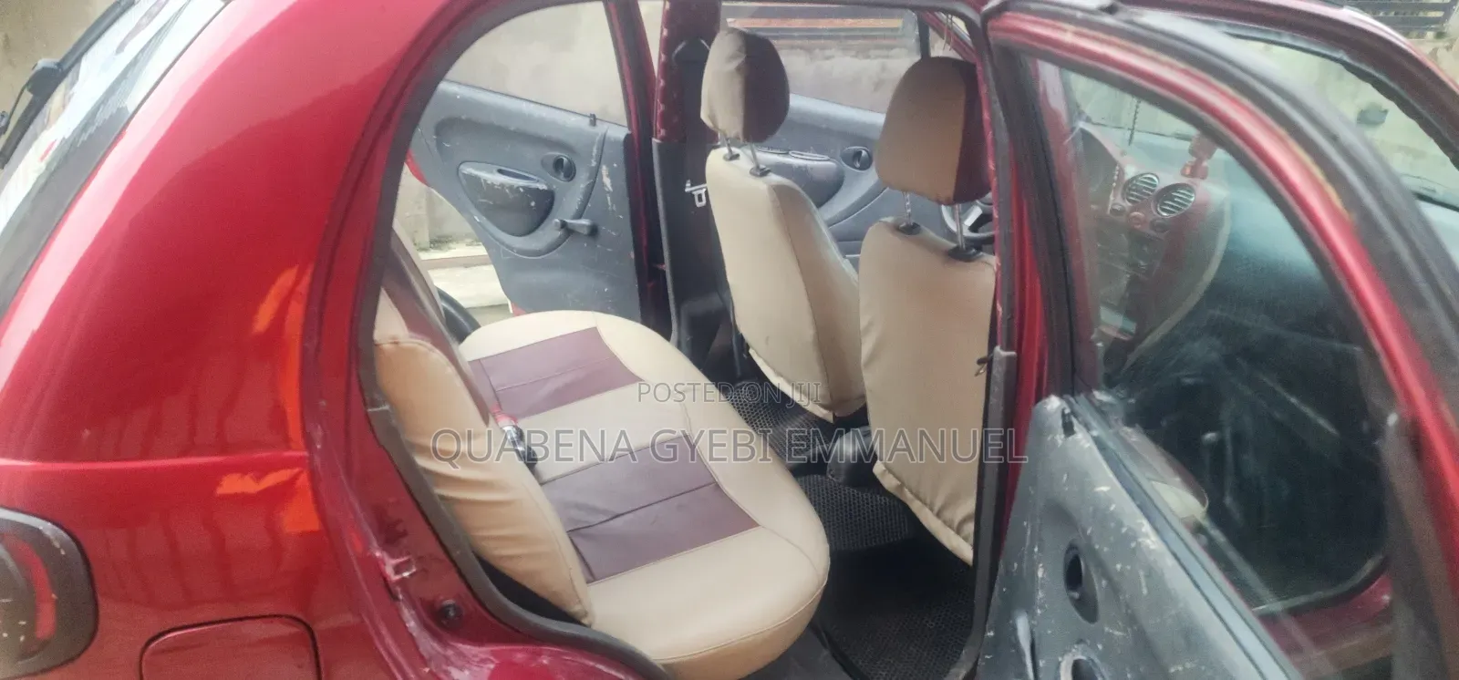 Daewoo Matiz 2007 Burgundy